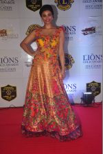 Daisy Shah at the 21st Lions Gold Awards 2015 in Mumbai on 6th Jan 2015